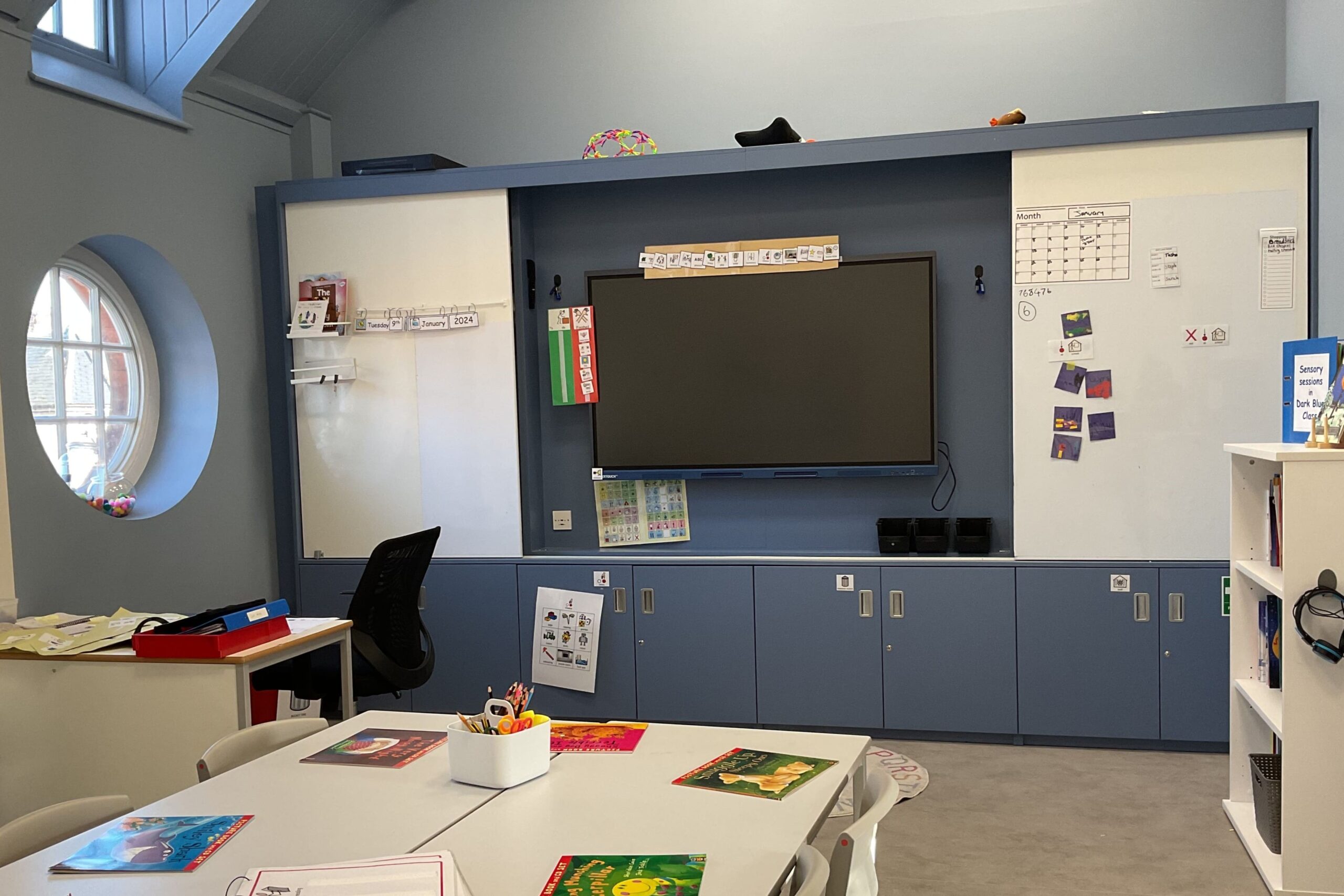 SMS Napier Primary SEN School Navy Classroom